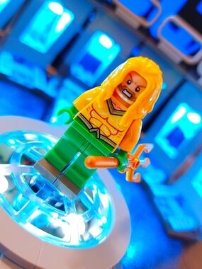 Aquaman Minifigure Lego Compatible